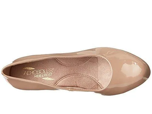 Aerosoles Shore Thing Dress Pump Nude Patent 65 M Us