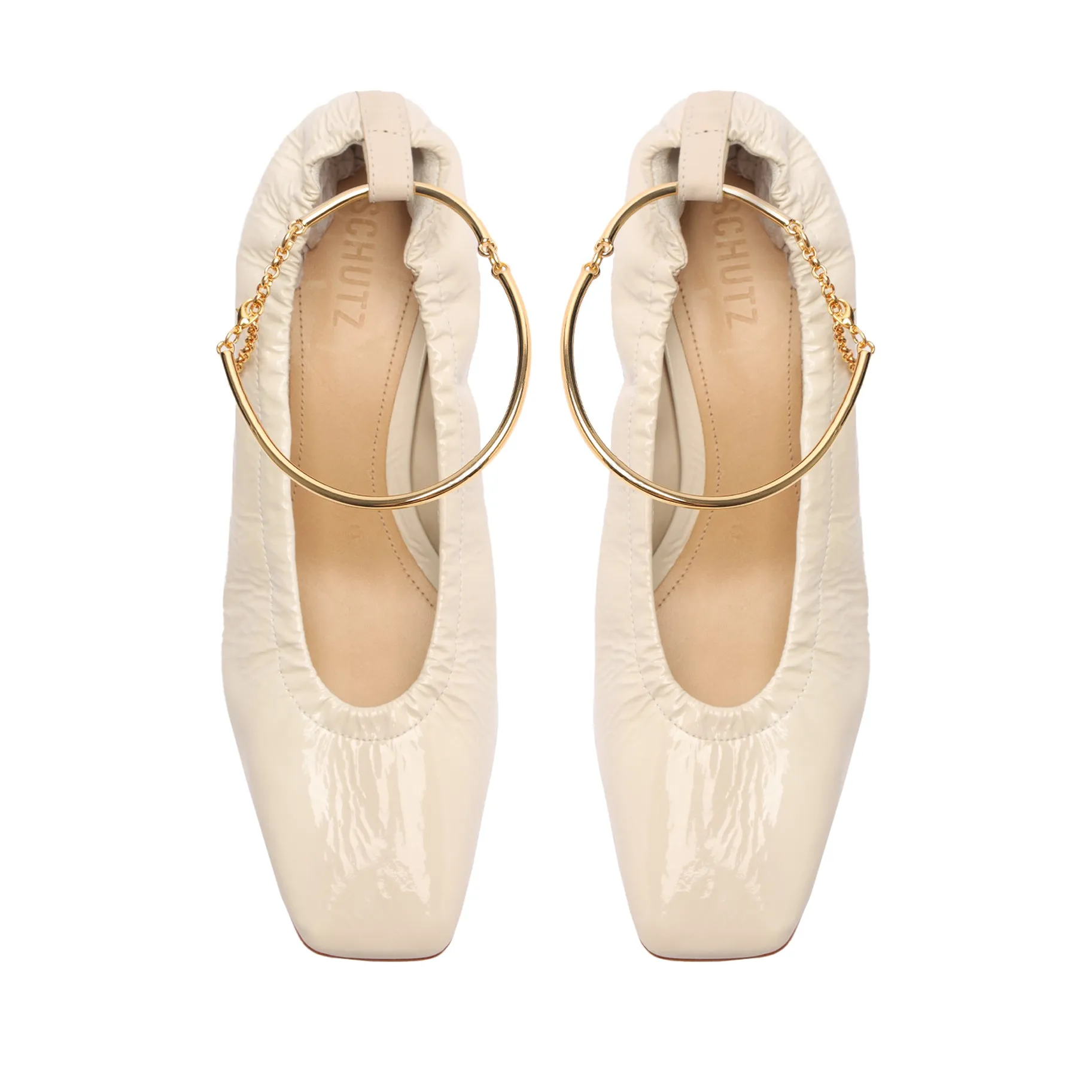 Bethany Mid Block Leather Pump