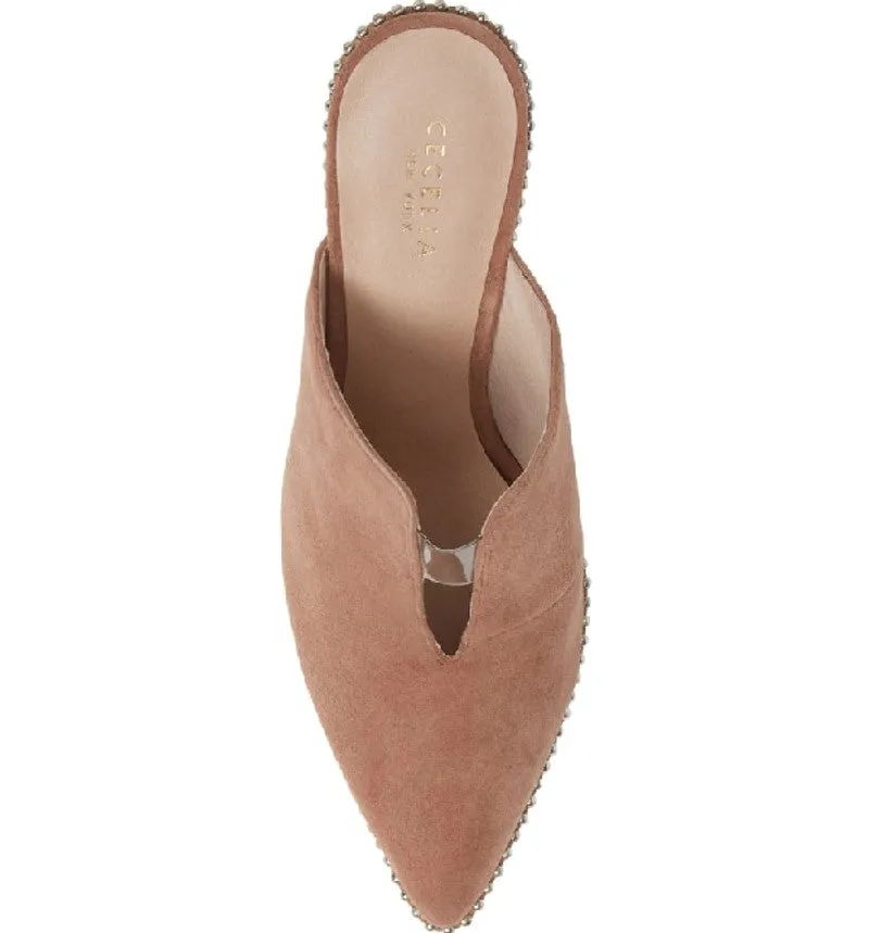 Cecelia New York Ropper Lenten Rose Womens Dress Slip On Pointed Toe Pumps Shoes