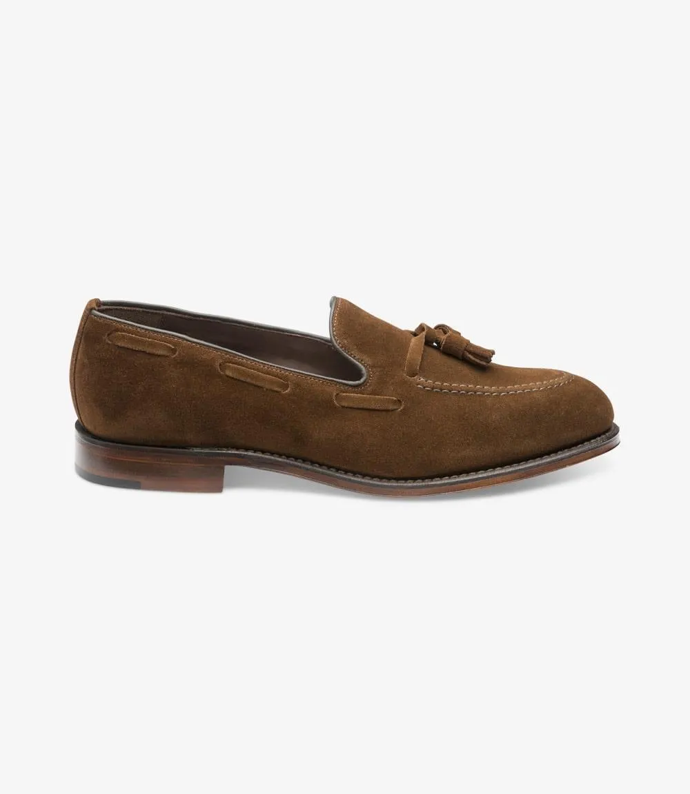 LOAKE RUSSELL POLO LOAFER LEATHER SOLE F-MEDIUM