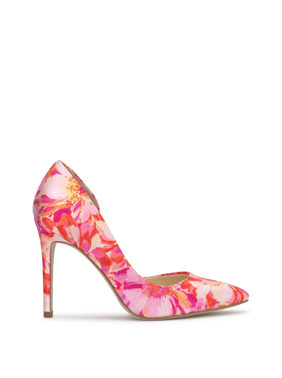 Prizma D'Orsay Pump in Pink Floral