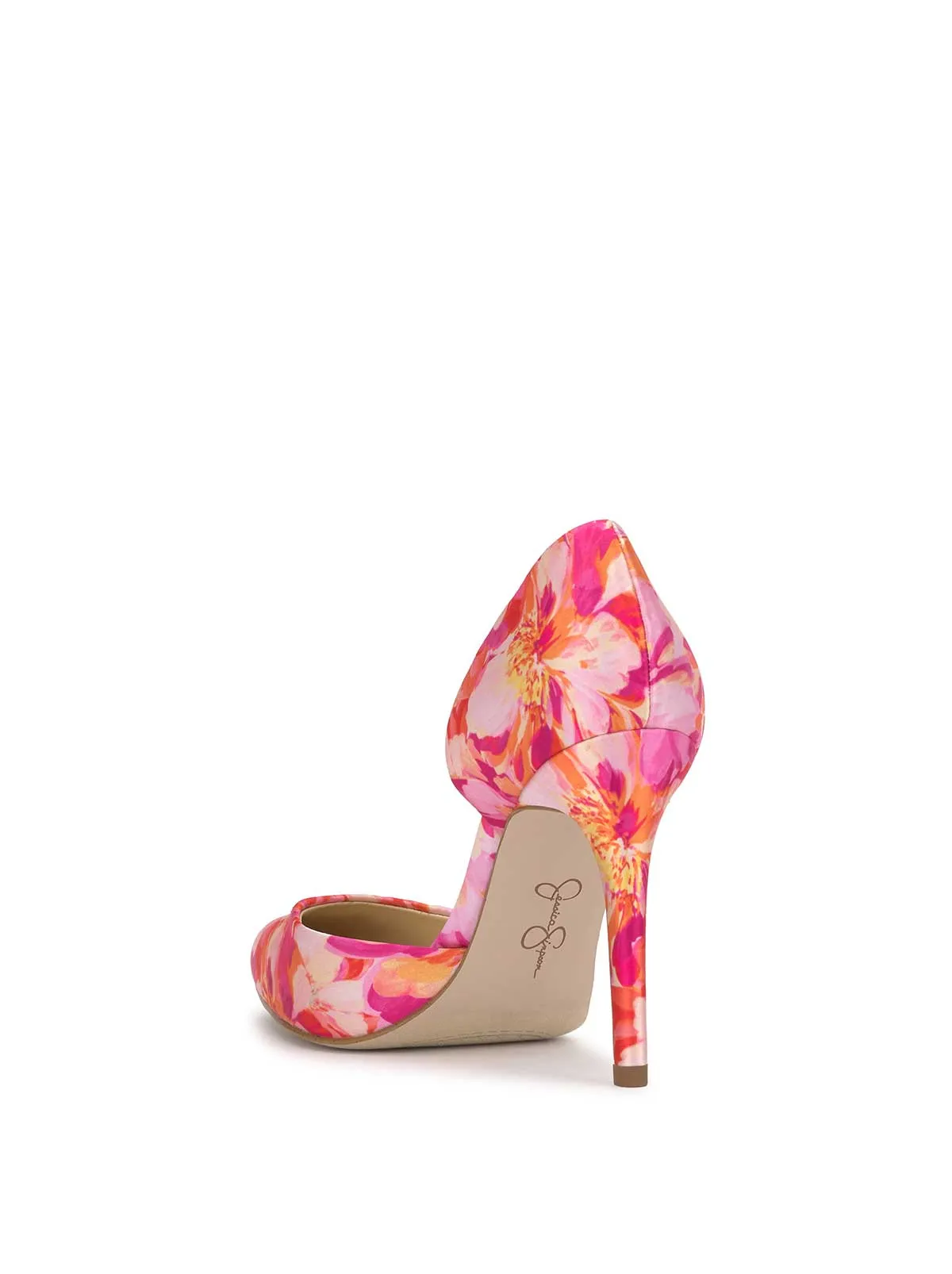 Prizma D'Orsay Pump in Pink Floral