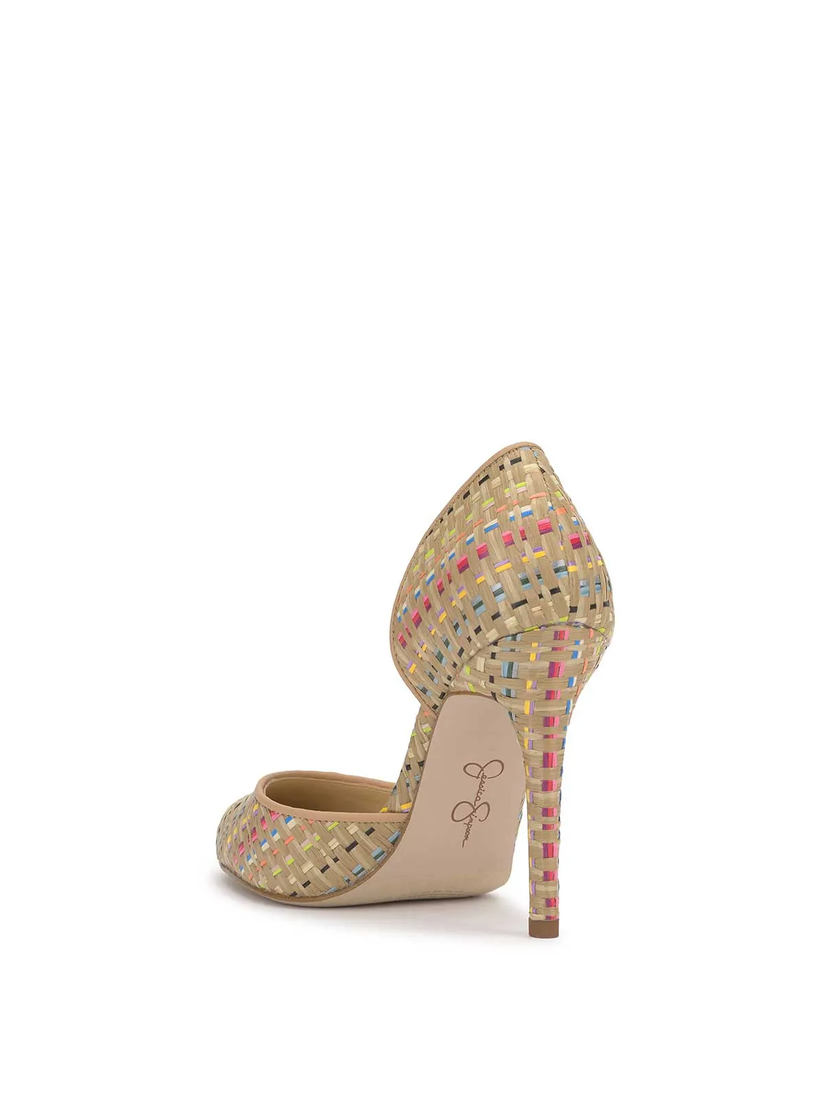Prizma High Heel in Natural Multi