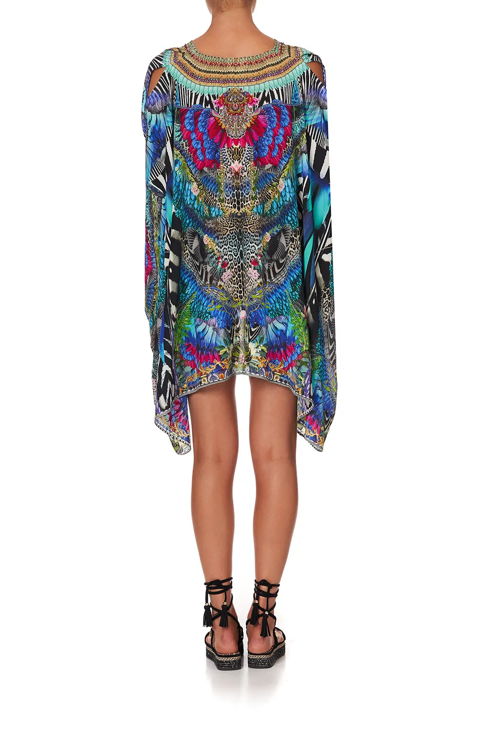 SPLIT SHOULDER SHORT KAFTAN CAFE NAIROBI