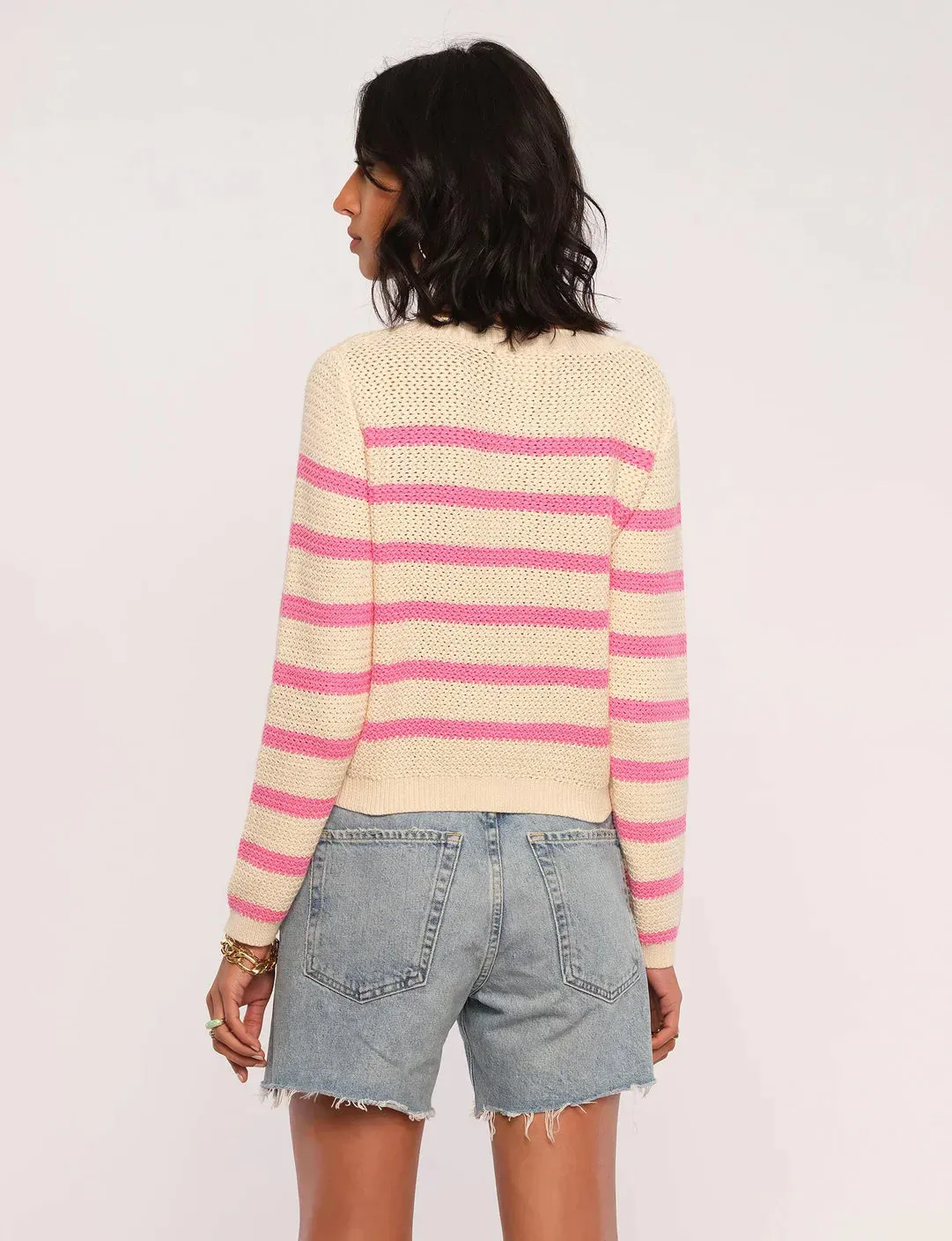 The Odelia Cardigan by Heartloom - Peony