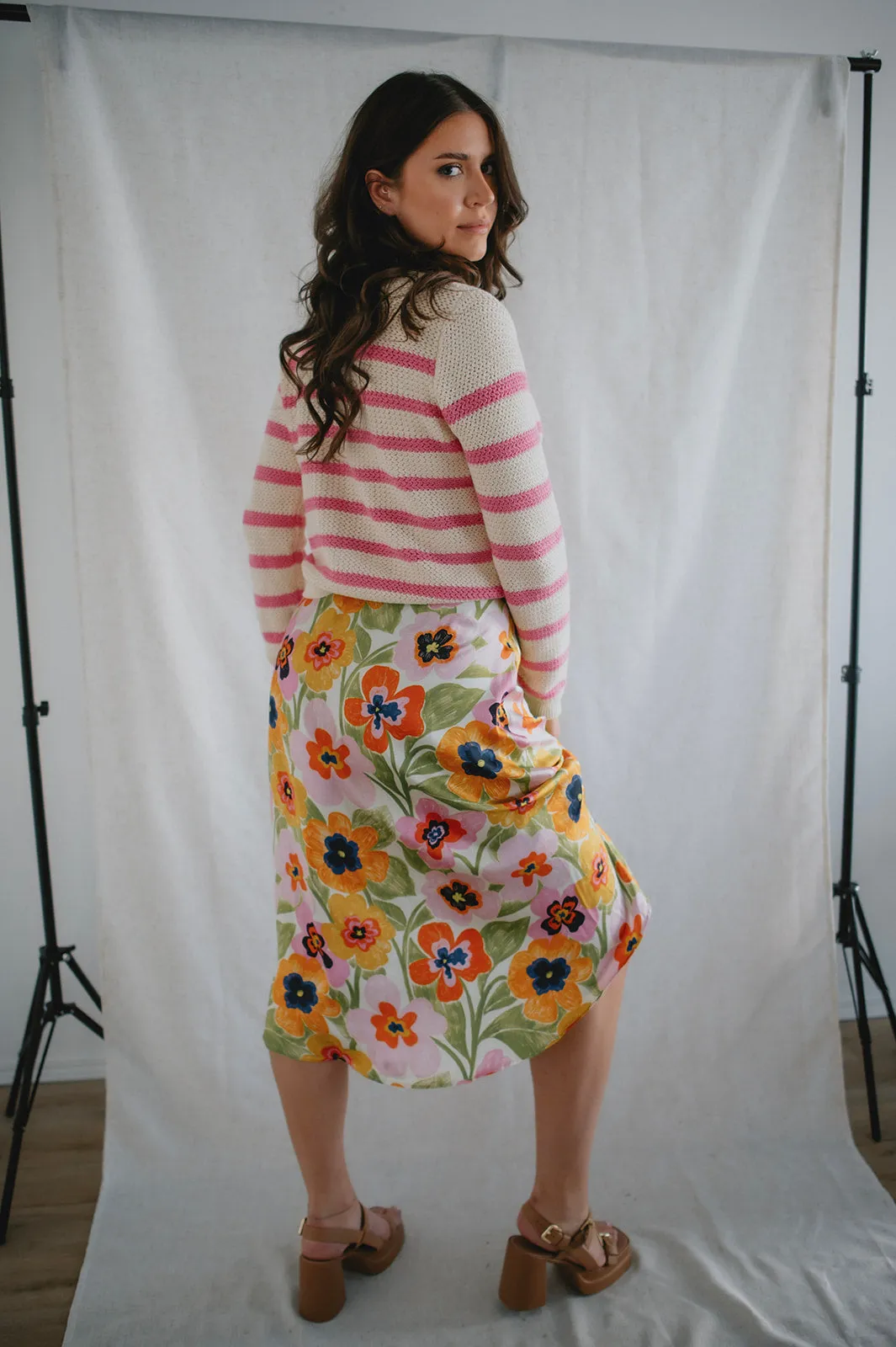 The Odelia Cardigan by Heartloom - Peony
