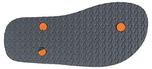 VKC Pride Men's Multi Color Rubber Flip-Flops - 7 UK