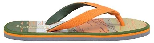VKC Pride Men's Multi Color Rubber Flip-Flops - 7 UK